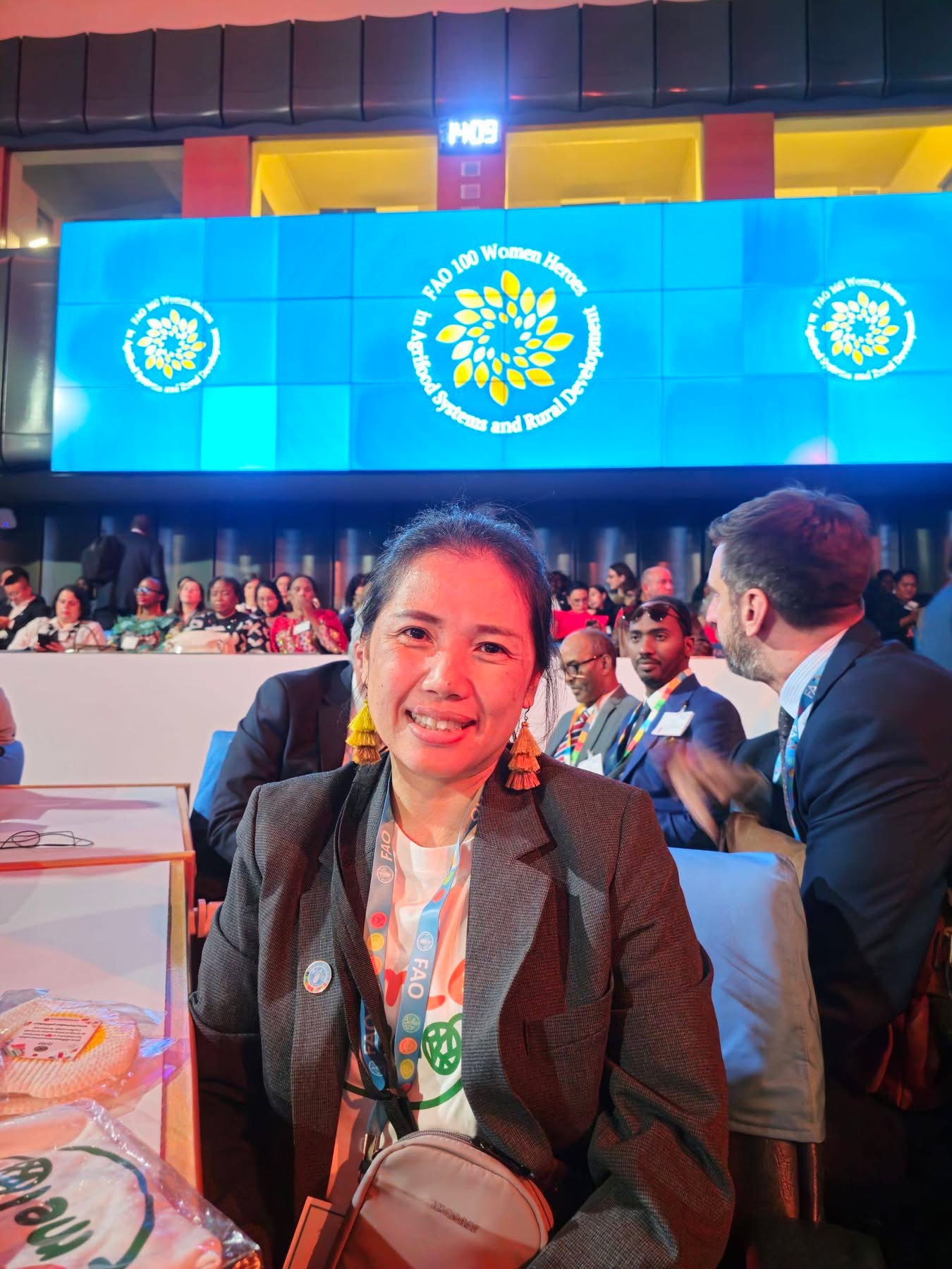 title - เกษตรกรในเขตปฏิรูปที่ดินได้รับเชิญเข้าร่วมงานเชิดชูเกียรติเกษตรกรสตรีในงาน FAO 100 Women Heroes ณ กรุงโรม สาธารณรัฐอิตาลี